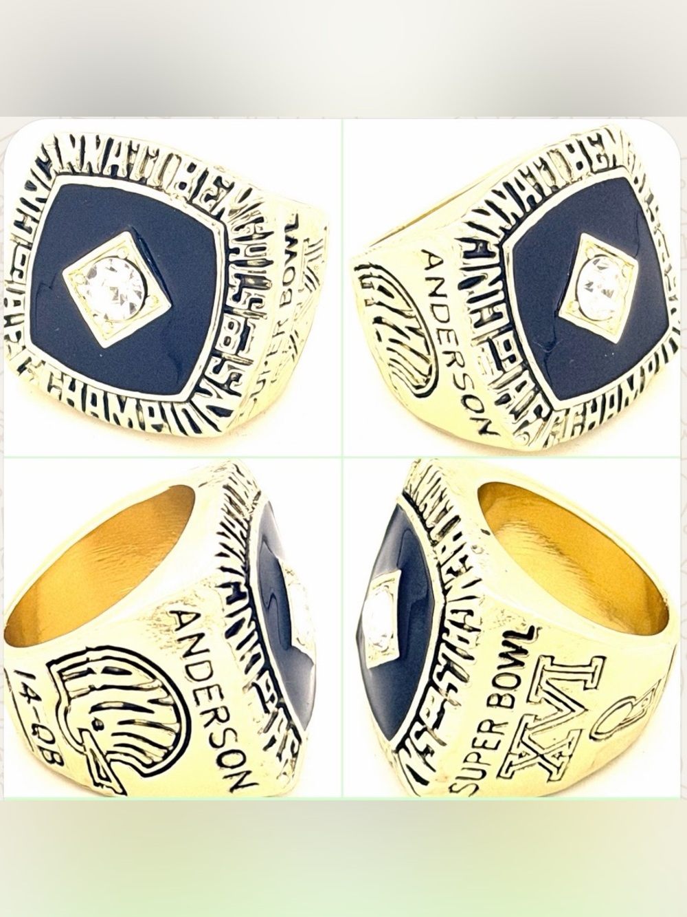 NFL / 1981 Cincinnati
Bengals AFC Championship Replica Ring - Ken Anderson